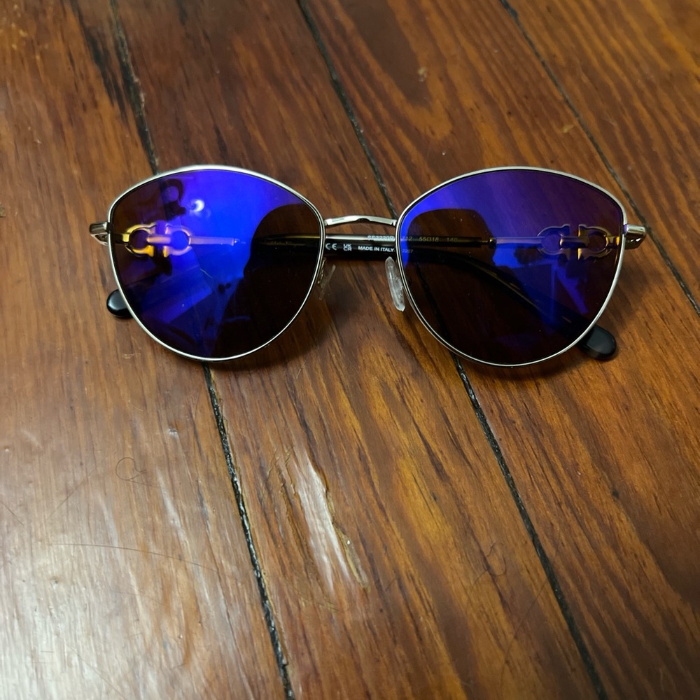 Salvatore Ferragamo Purple Sunglasses